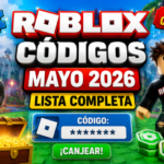 Códigos Roblox Mayo 2026: Lista Completa