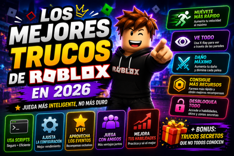 Los Mejores Trucos de Roblox en 2026