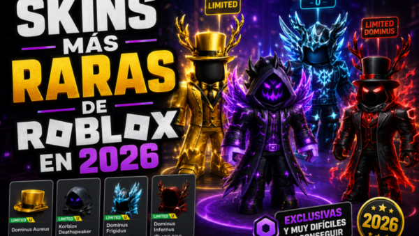 Skins Más Raras de Roblox en 2026